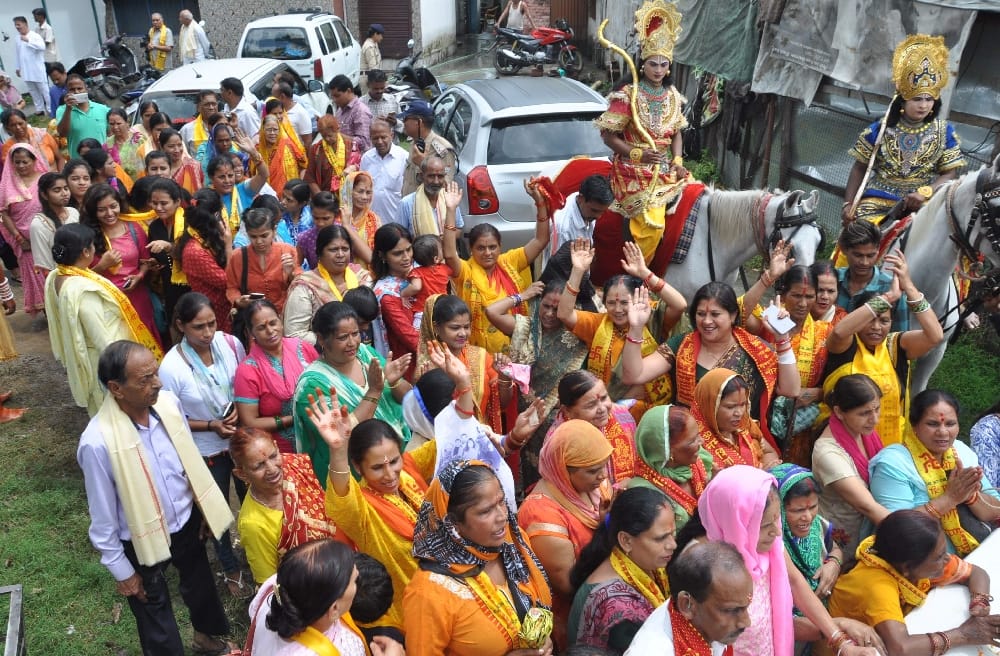 ganesh chaturthi 2017 shobha yatra celebration in dehradun