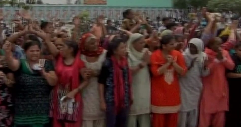dera sacha sauda chief gurmeet ram rahim at panchkula