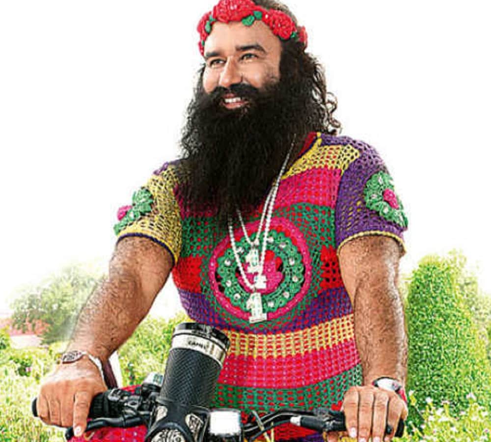 gurmeet ram rahim convert his black money in to white through making films