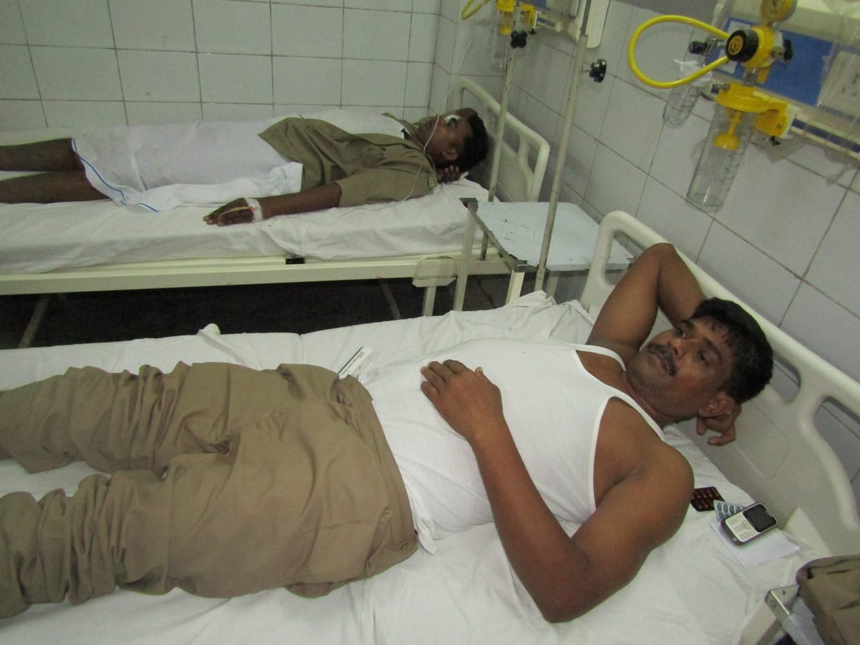 PAC van accident in sonebhadra
