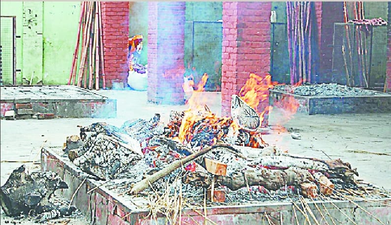Ram Prakash's funeral