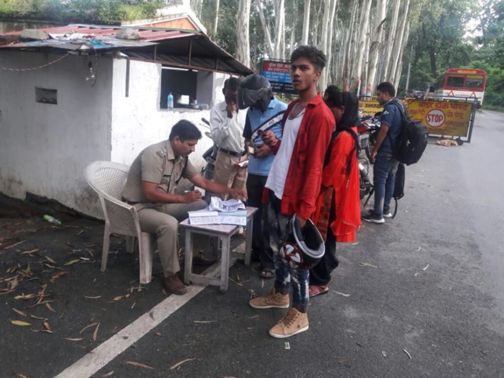 police checking campaign started in uttarakhand after verdict of ram rahim