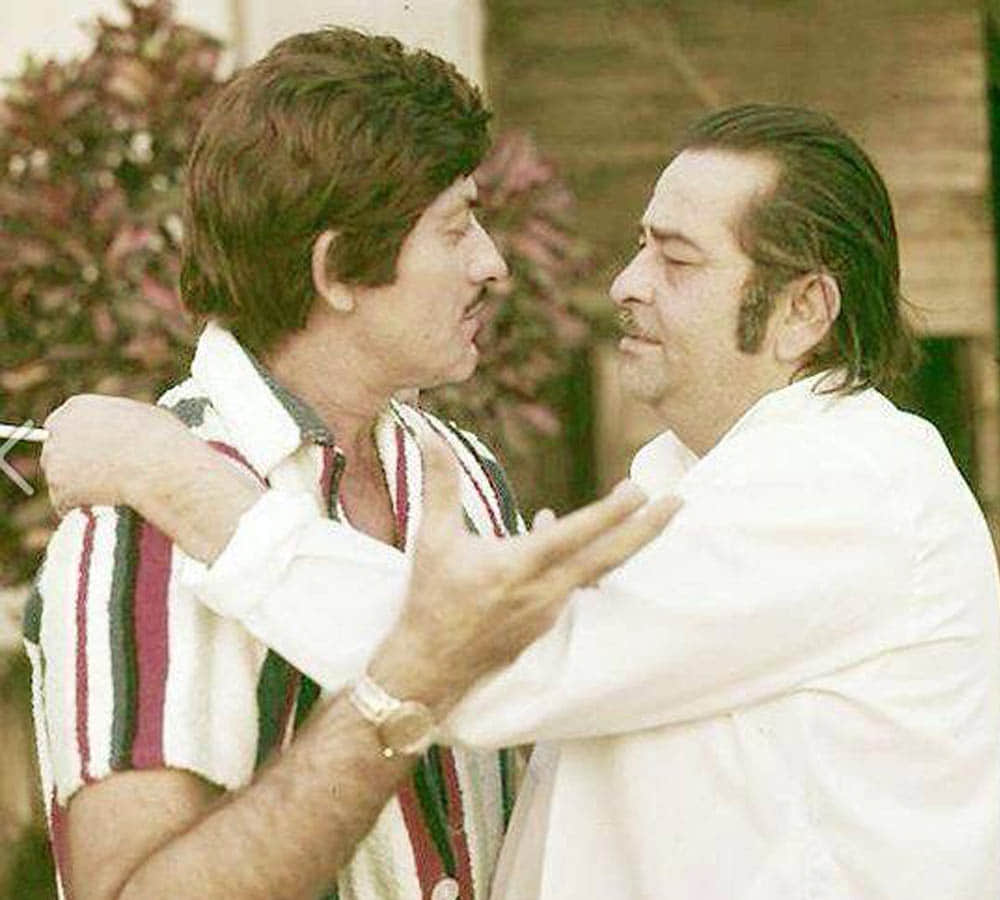 Raj Kapoor and Raaj Kumar conflict at Prem Chopra's wedding party