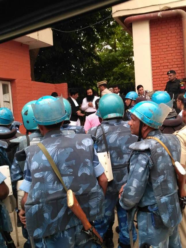 Code-word of Ram rahim in Panchkula CBI Court