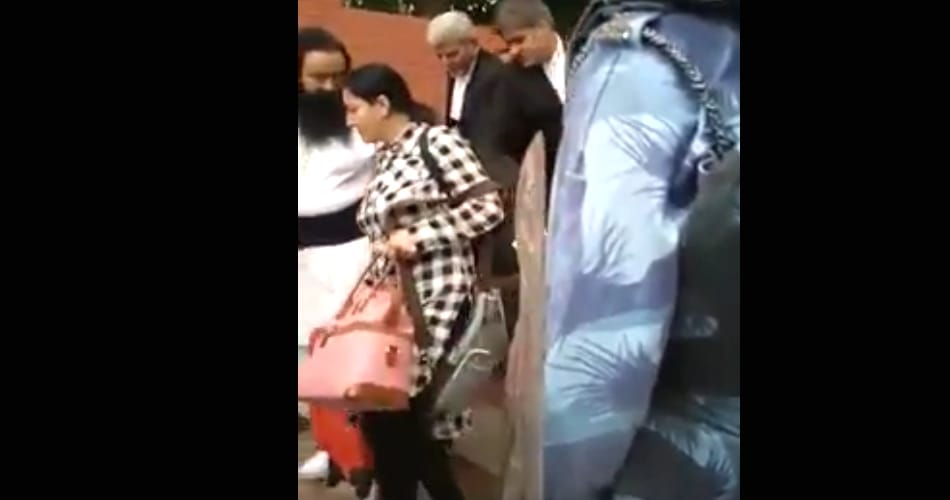 ram rahim red colored bag was part of the conspiracy to escape