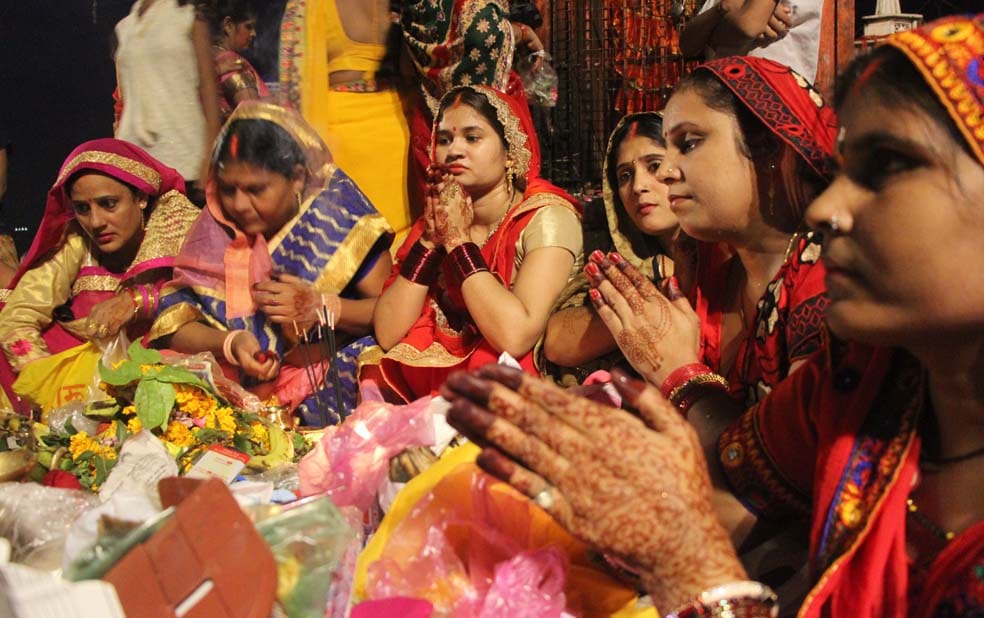 hartalika teej celebration in varanasi