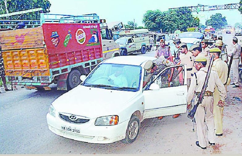 Bus services stop for Haryana