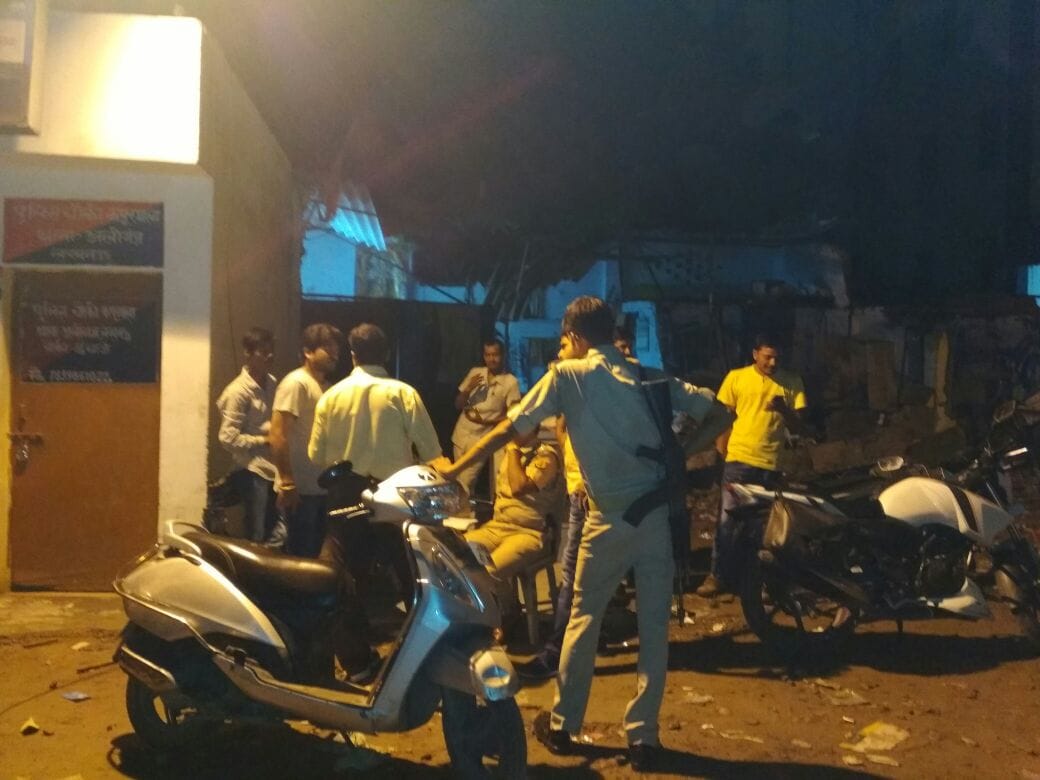 attack on a businessman in aliganj in Lucknow.