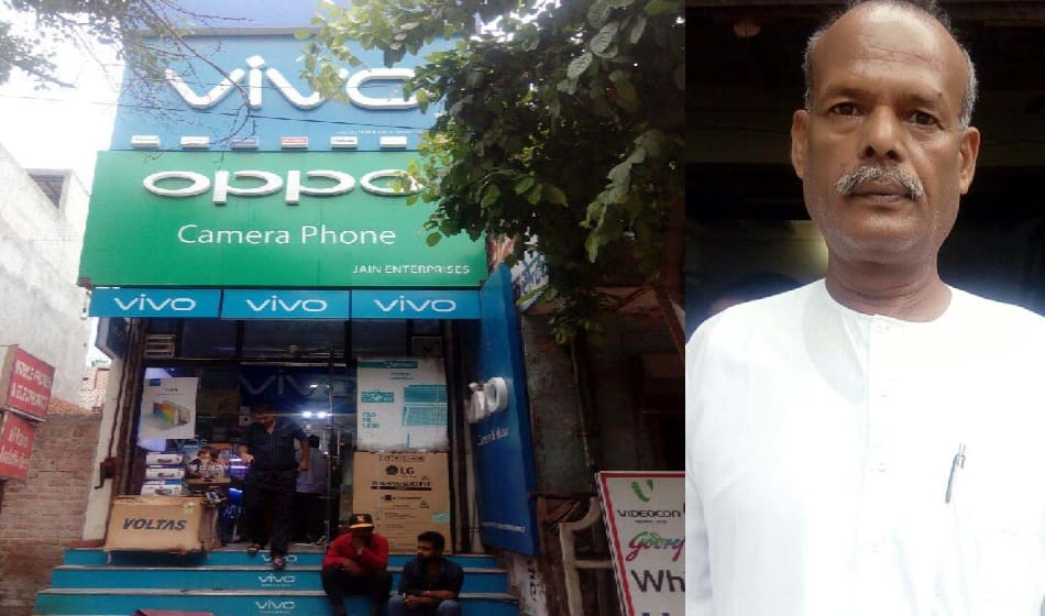 delhi businessman bravely faces miscreants rushed to loot showroom