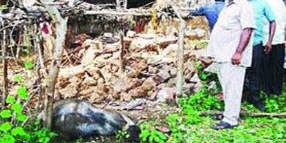 Woman dies due to collapse of wall