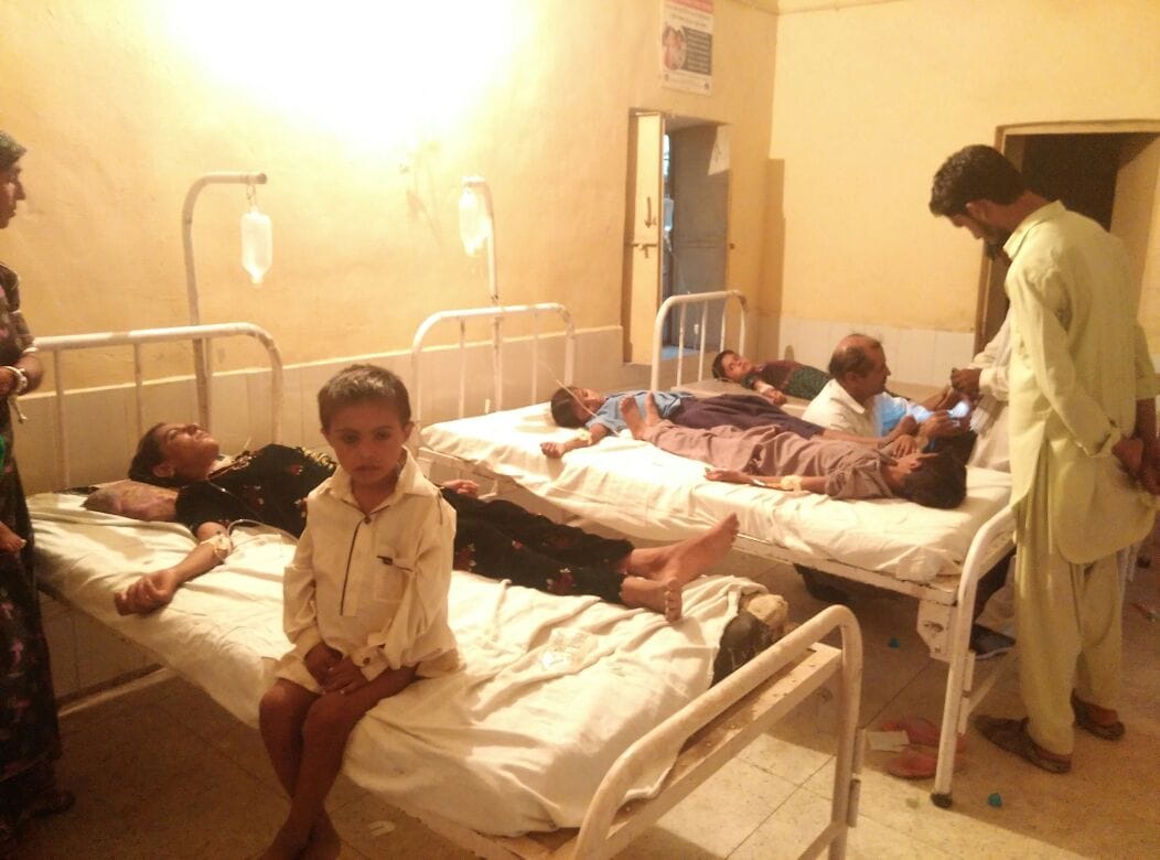 Fifty people admitted in hospital due to food poisoning at bijnor