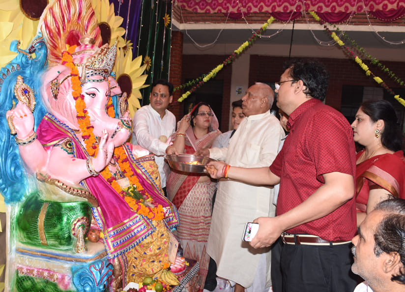 ganesh chaturthi festival celebration in kanpur