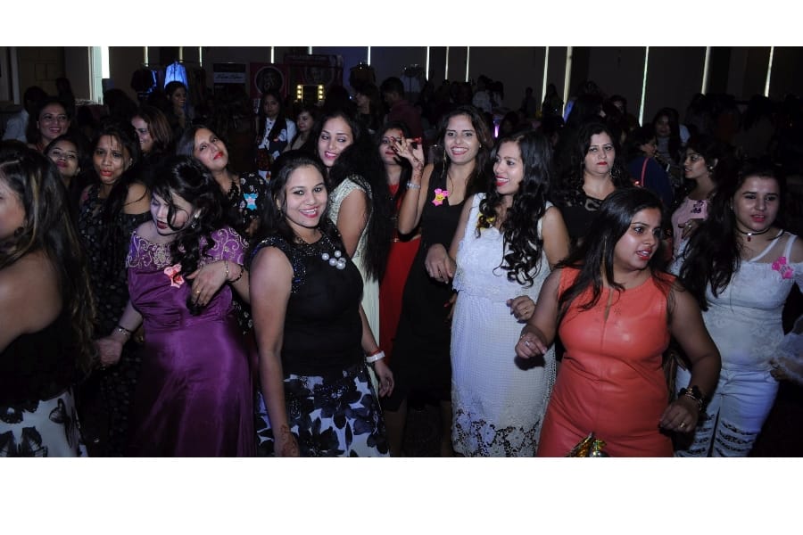 women get together in gomati nagar in Lucknow.