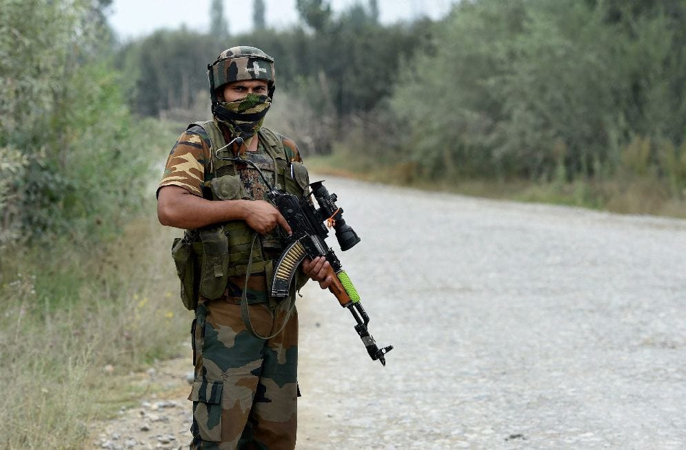 PICS of Pulwama encounter in kashmir 