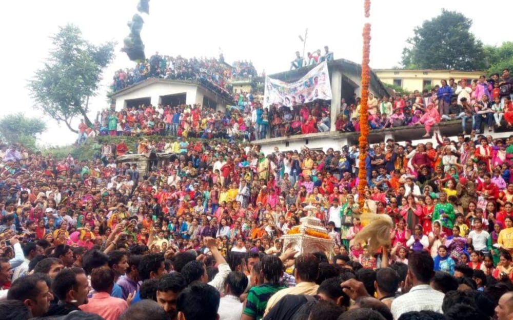 do you their is a place in India where temple is situated on the funeral place