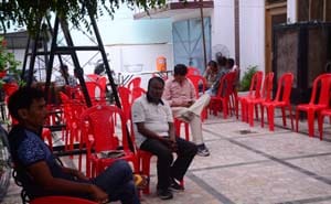 'Who played in the lap, I will see his corpse'