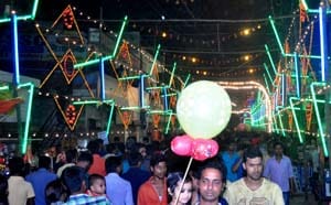 Party celebrations, great joy