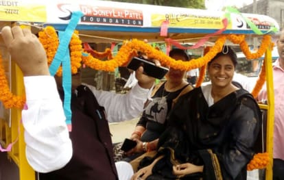Anupriya Patel watched film toilet ek prem katha with cleaners