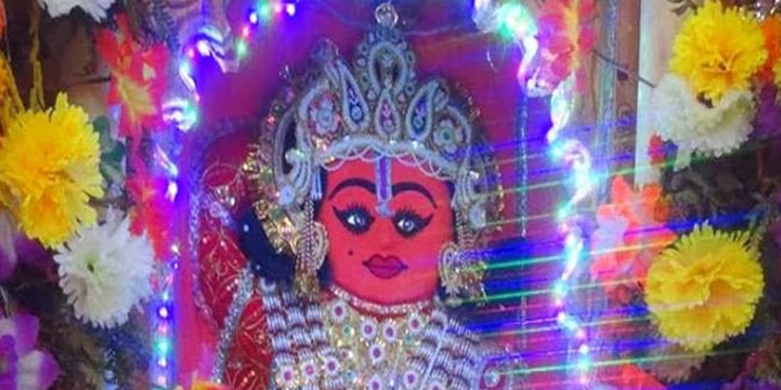 temple of doctor hanuman in etawah