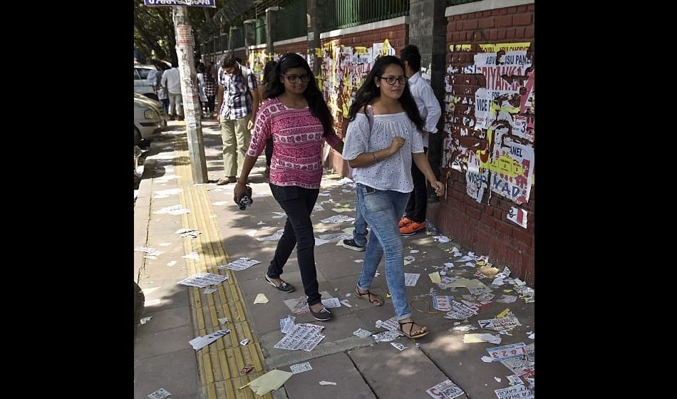 Delhi university student union election candidates will have to inform befor campaign
