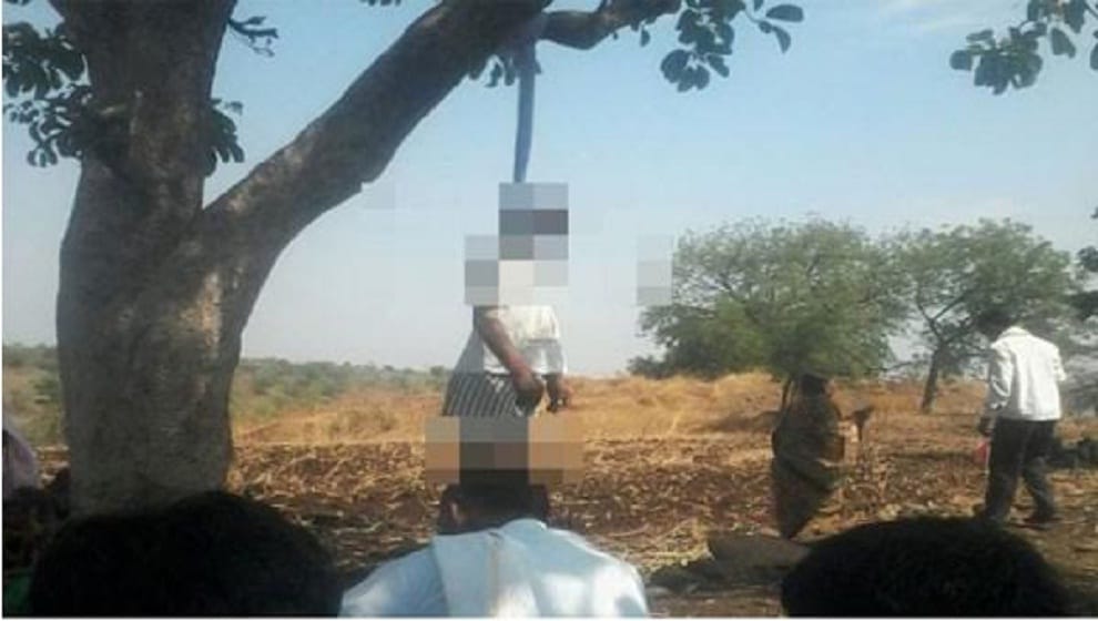 Farmer committed suicide by hanging due to debt in Pilibhit