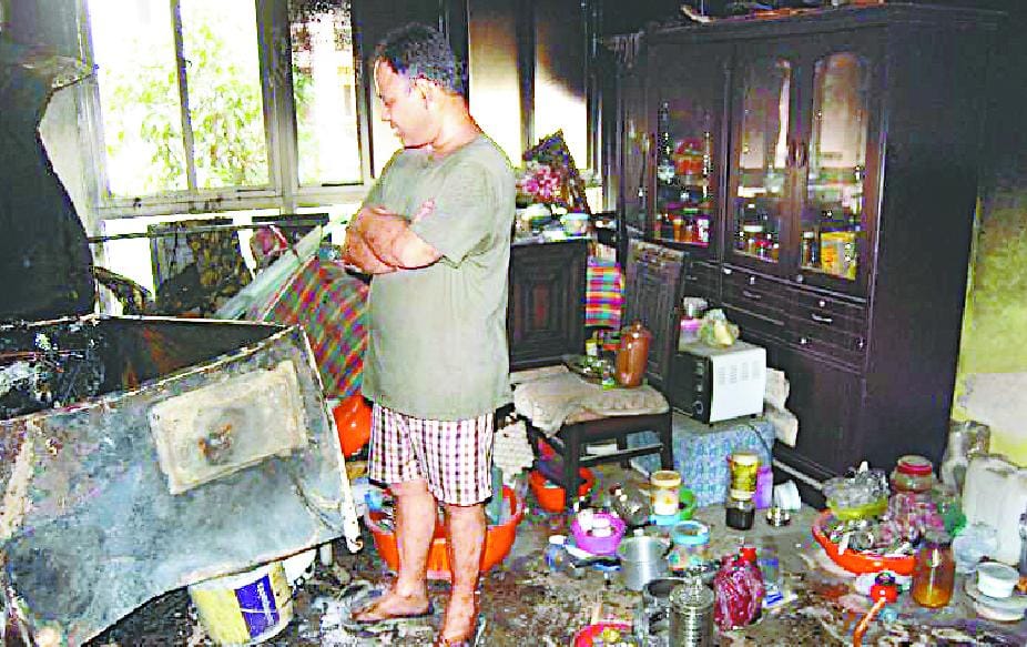ash by fire in Metropolis Colony