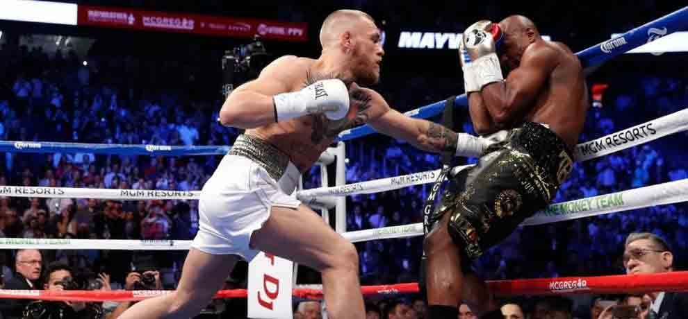floyd mayweather beat conor mcgregor in 10 rounds