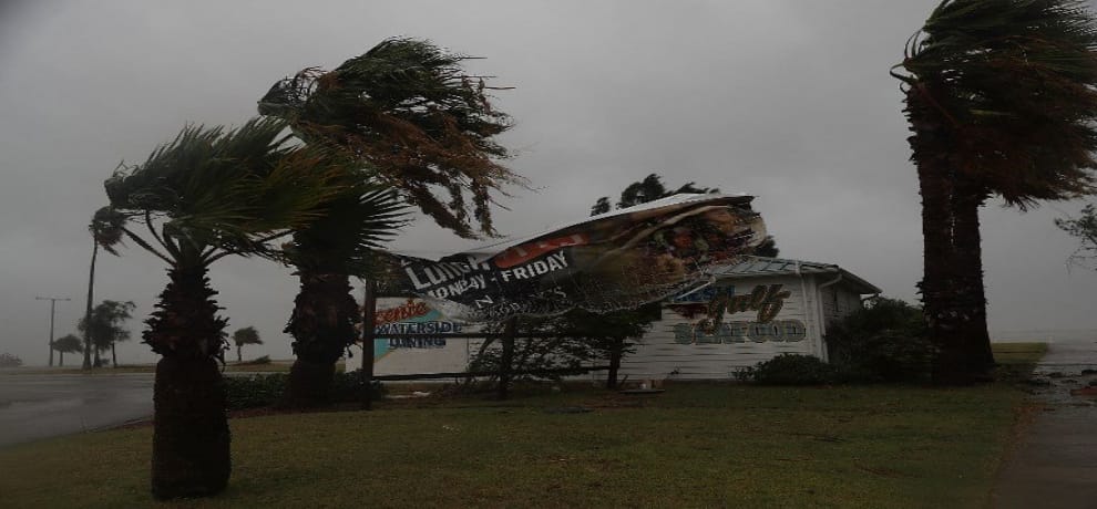Hurricane Harvey knocks in Texas at 215 KMPH speed, millions affected