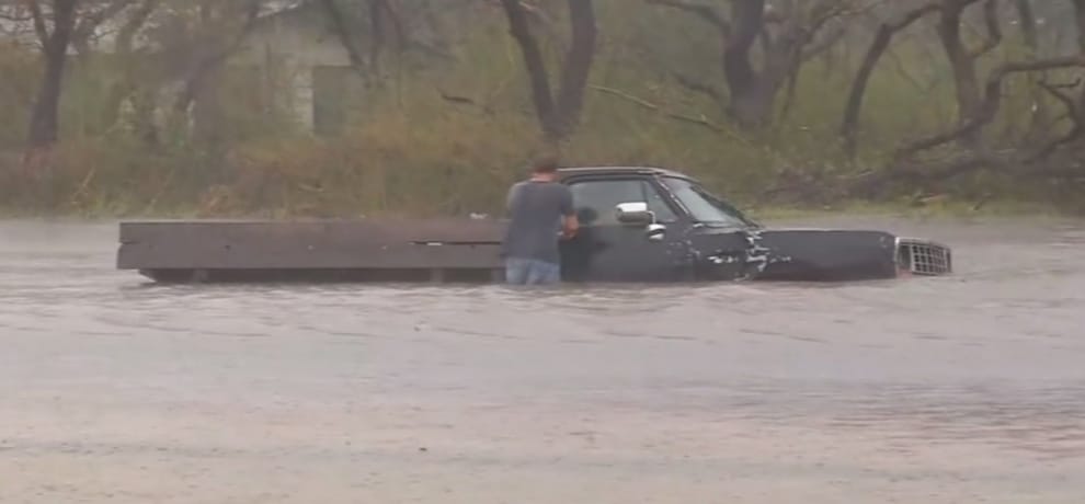 Hurricane Harvey knocks in Texas at 215 KMPH speed, millions affected