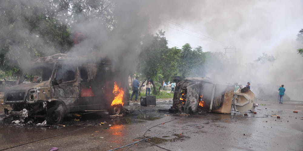 violence after gurmeet ram rahim verdict was planned 24 hours earlier