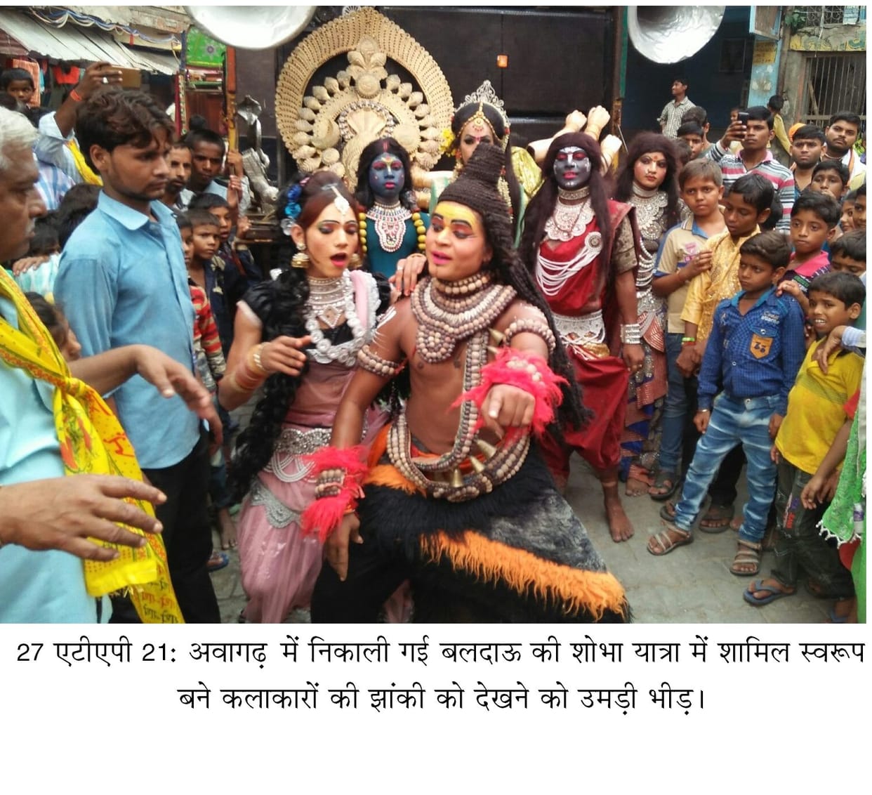 देवछठ पर गूंजे दाऊजी के जयकारे