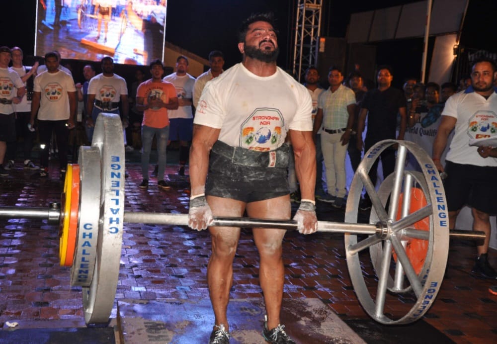 iran boys on top in strongest man of Asia