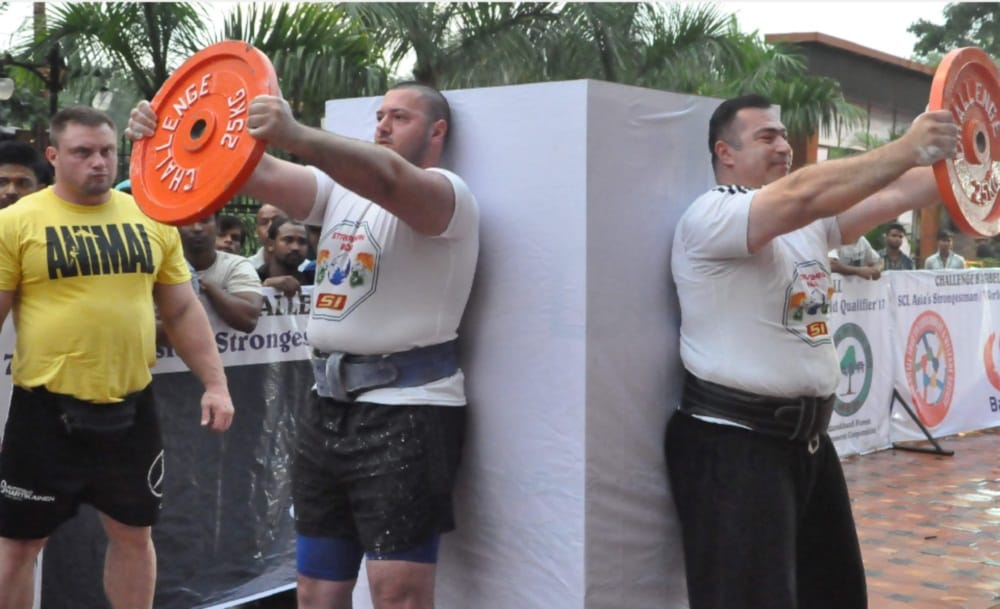 iran boys on top in strongest man of Asia