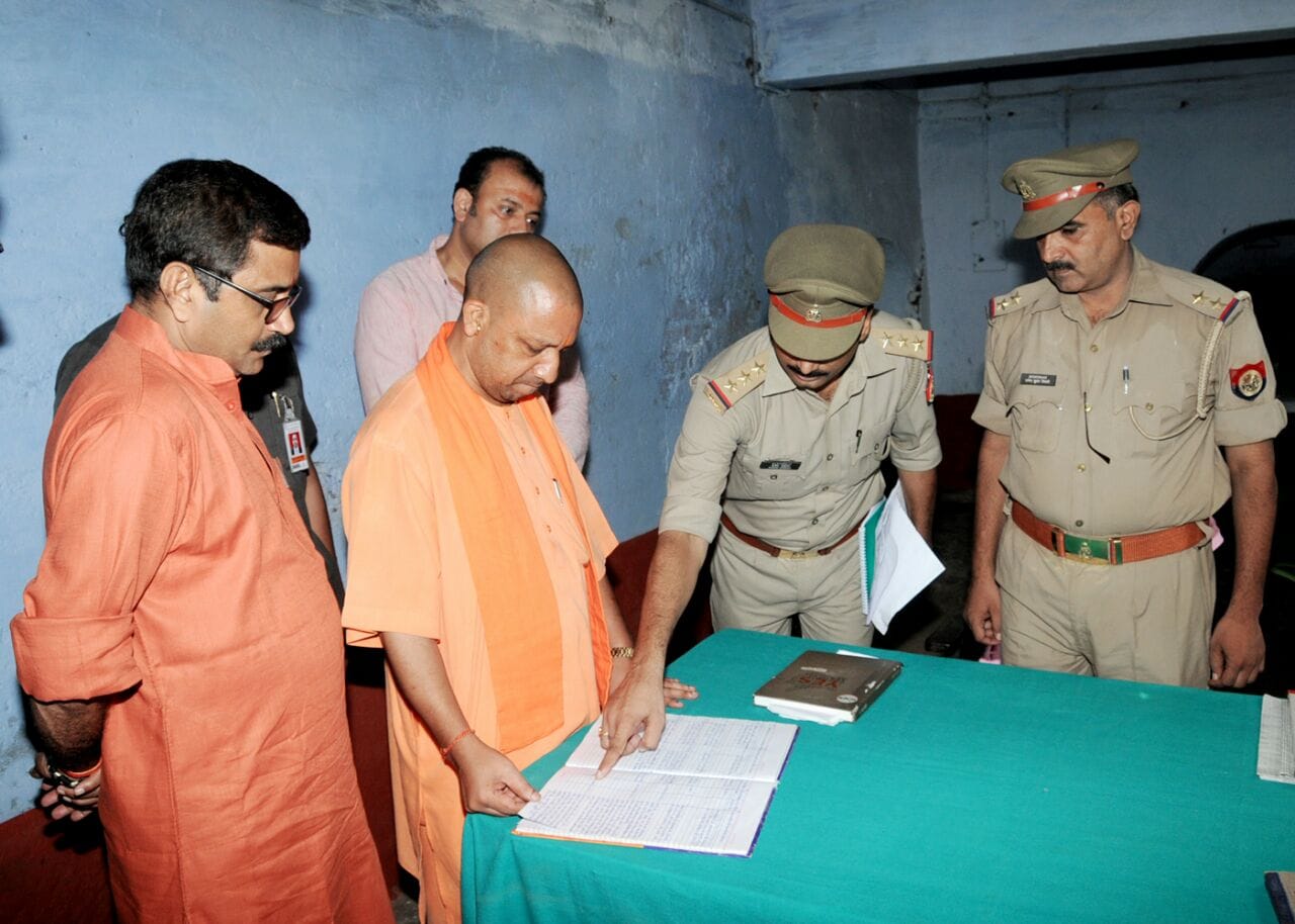 yogi adityanath second day varanasi visit see photos