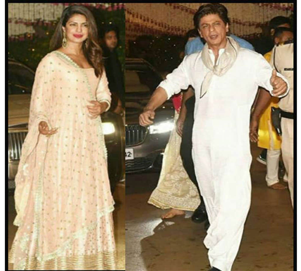 Shahrukh Khan IGNORED Priyanka Chopra At The Ambani Bash 