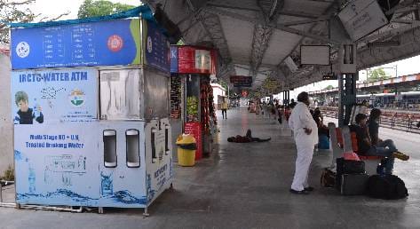 जंक्शन पर आरओ प्लांट ढाई माह से बंद, यात्री परेशान
