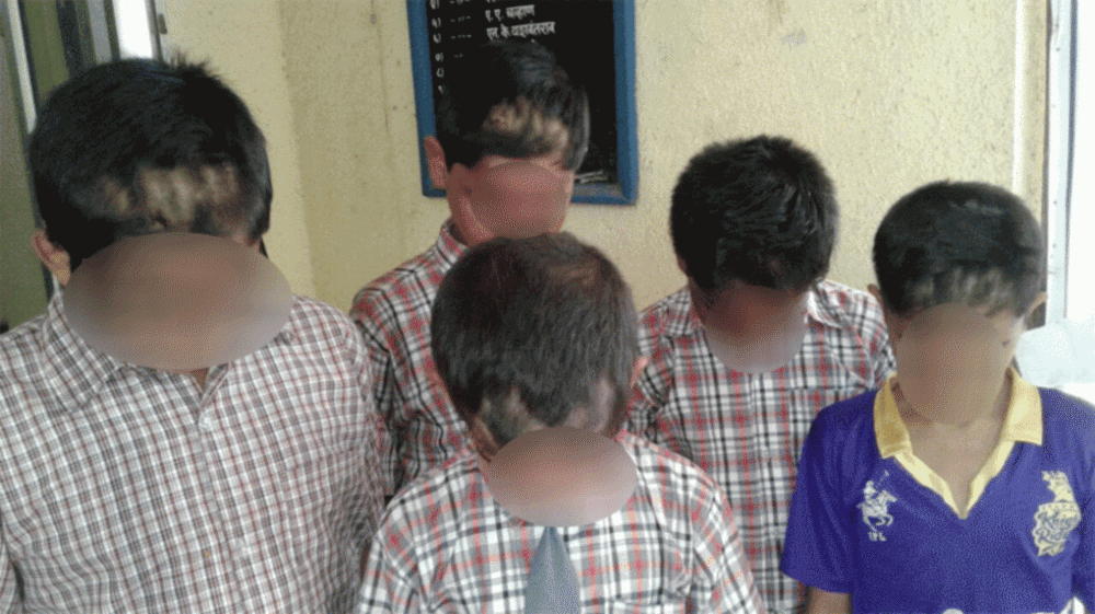 hair cut of many students in school