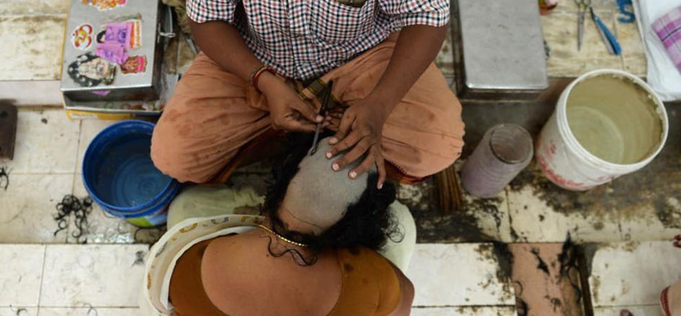 Indian hair for the Gods ends up on heads abroad, millions business