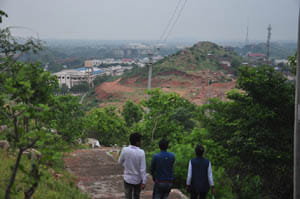 JDA's dissolution, planted sign board