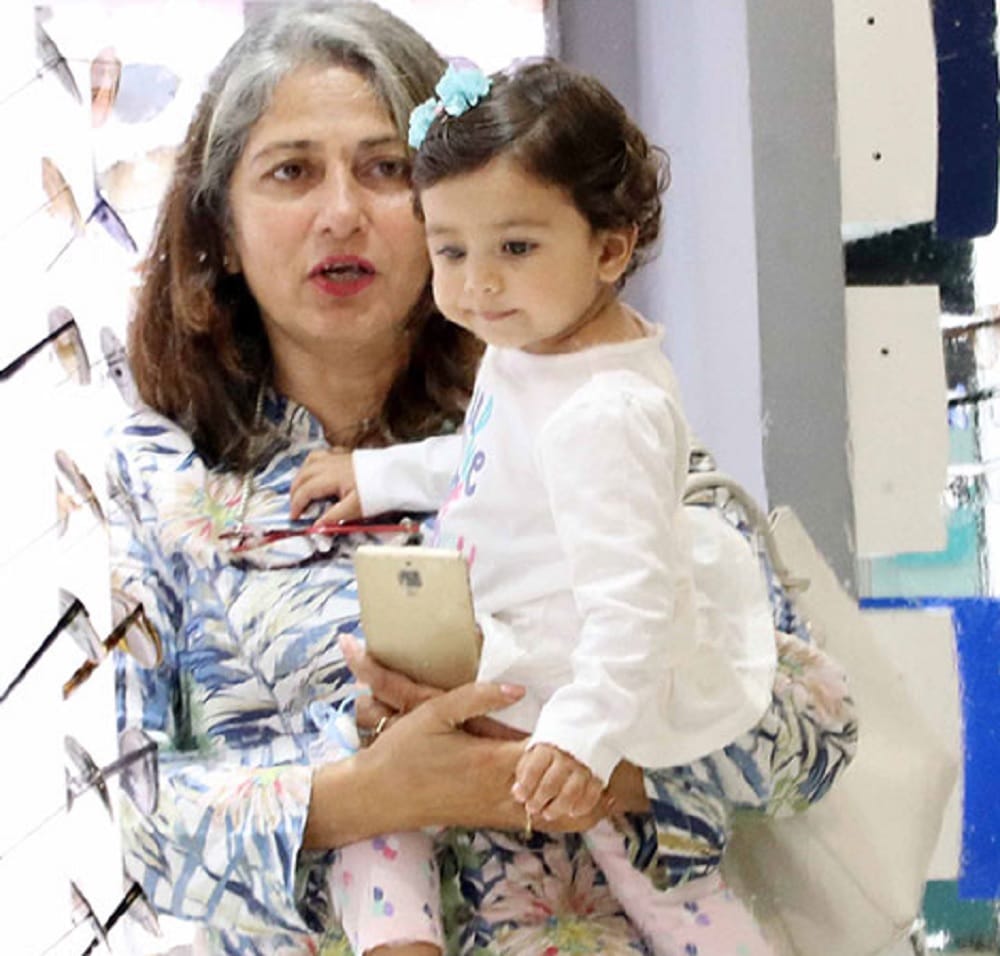 Shahid Kapoor and mira rajput baby Misha is busy shopping with her granny