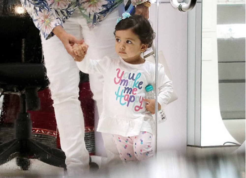 Shahid Kapoor and mira rajput baby Misha is busy shopping with her granny