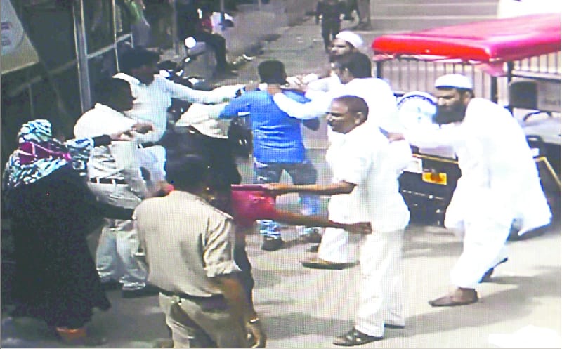 Son-in-law beaten