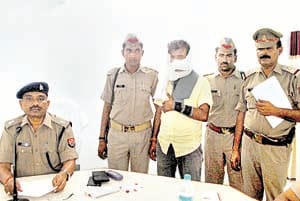 alleged robber arrested