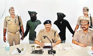 two robbers arrested