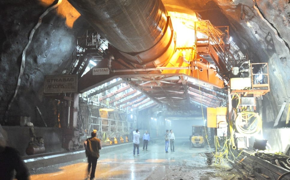 Rohtang Tunnal Construction will be completed in October.