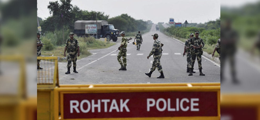 army on standby in rohtak for dera chief ram rahim setencing after he got verdict in rape case