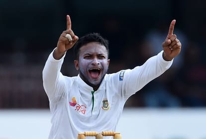 shakib al hasan fastest bowler to take 5 wicket haul against all nine test Playing Nation