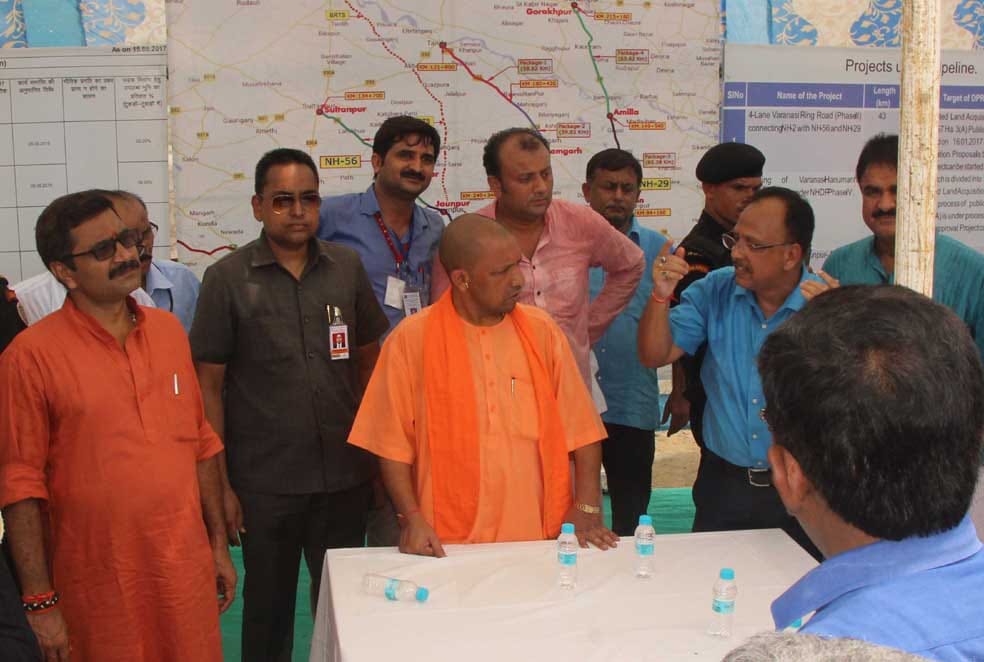 yogi adityanath second day varanasi visit see photos
