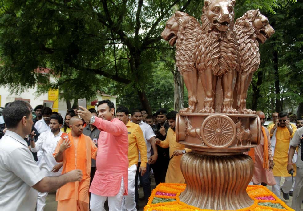 varanasi administration hide truth when yogi adityanath visit varanasi