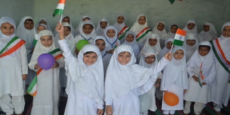 So, did not a tricolor float in a madarasa? 540 madrassas in the city